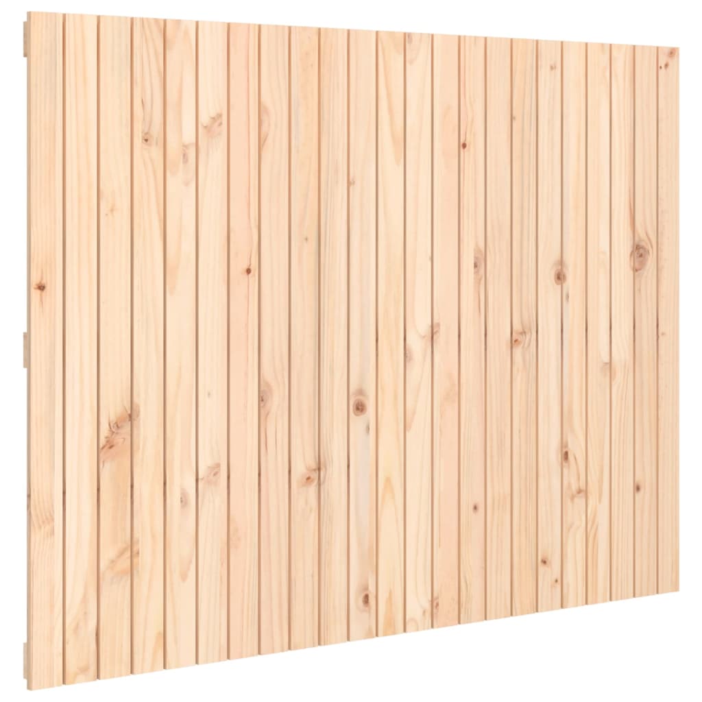 Solid Pine Wall Headboard 146.5x3x110 cm - Elegant & Durable