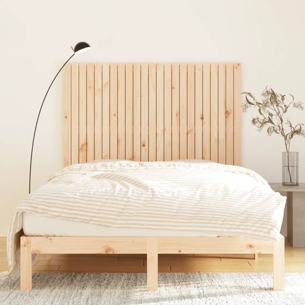 Solid Pine Wall Headboard 146.5x3x110 cm - Elegant & Durable