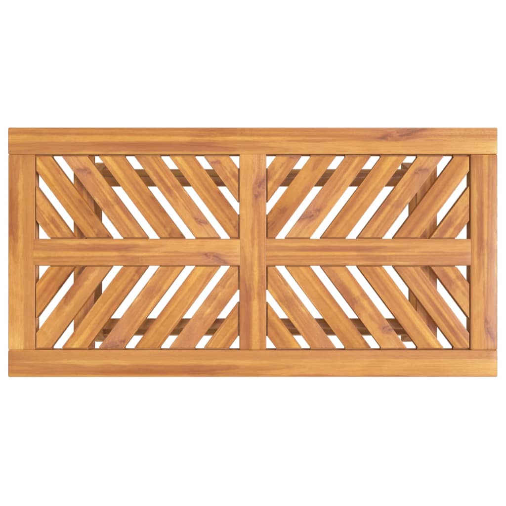 Acacia Wood 2-Piece Garden Lounge Set - Durable & Stylish