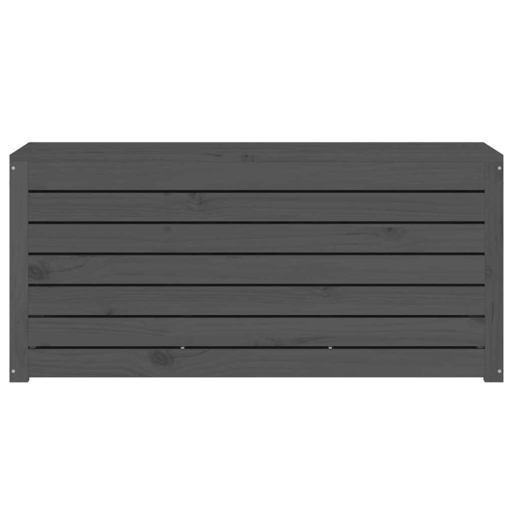 Solid Pine Garden Box Grey - 101x50.5x46.5 cm Durable Planter