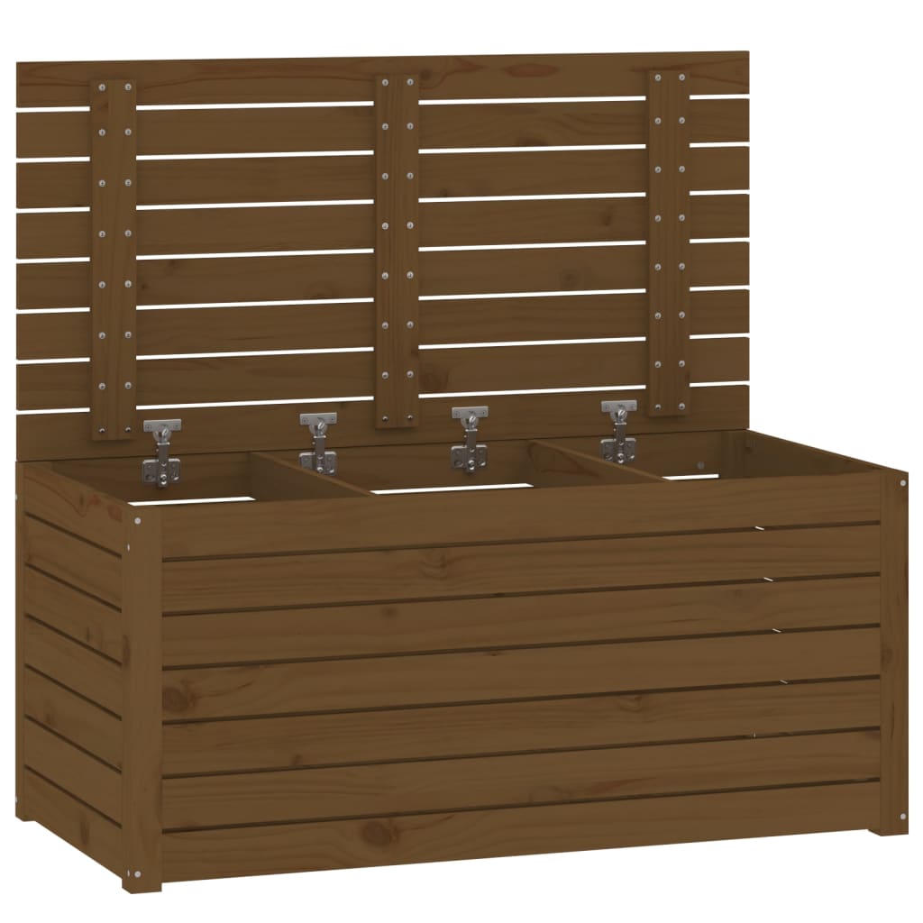 Solid Pine Honey Brown Garden Box 101x50.5x46.5 cm