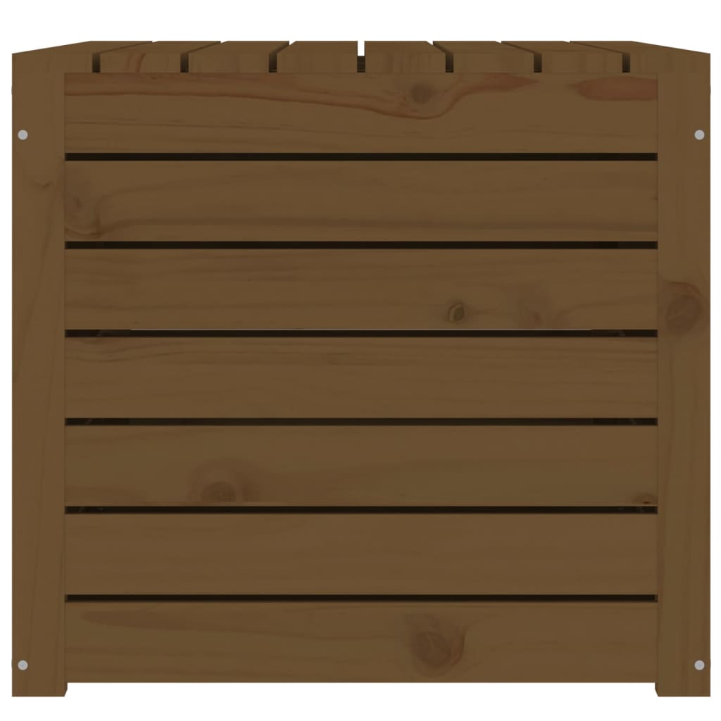 Solid Pine Honey Brown Garden Box 101x50.5x46.5 cm