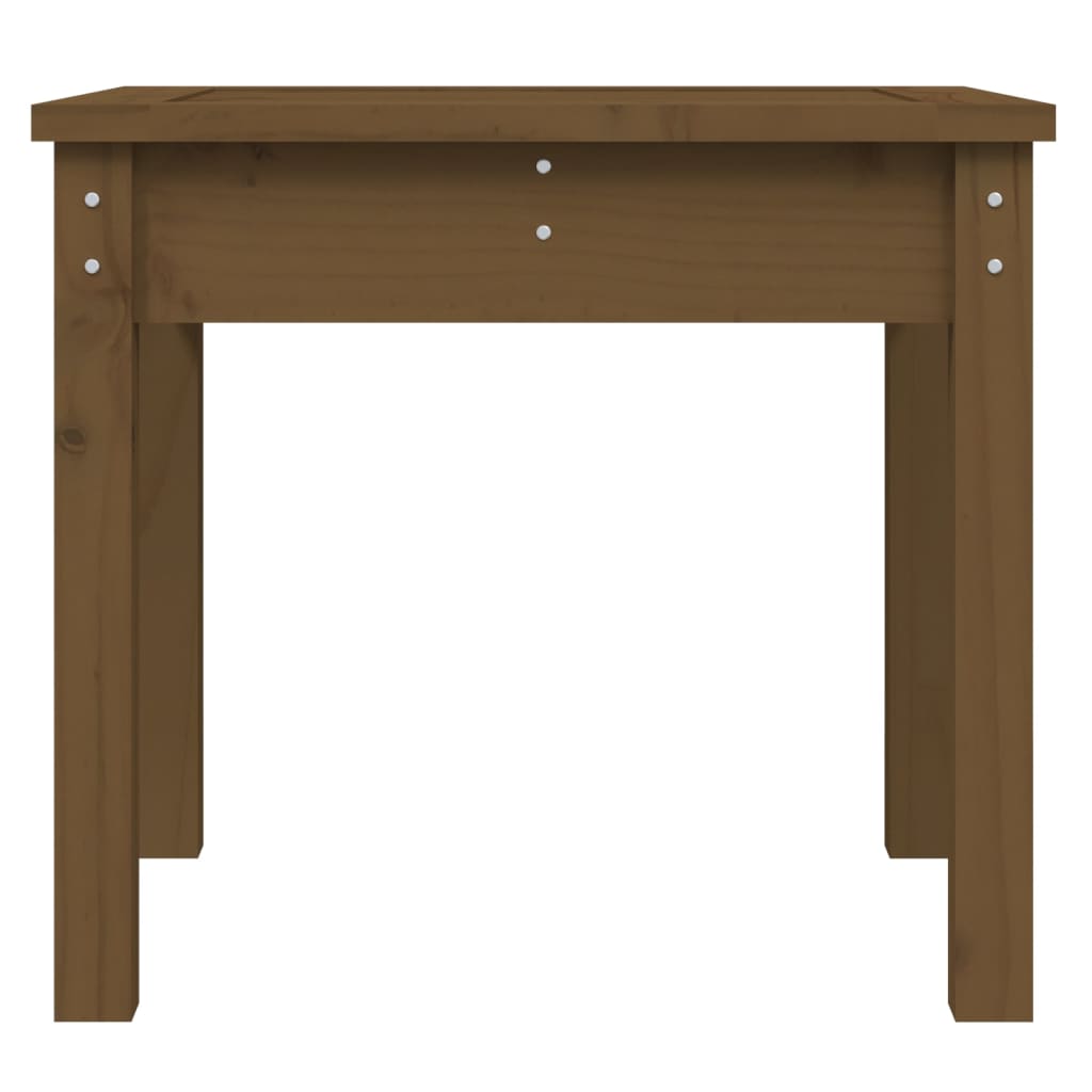 Solid Pine Garden Bench, Honey Brown, 50x44x45 cm