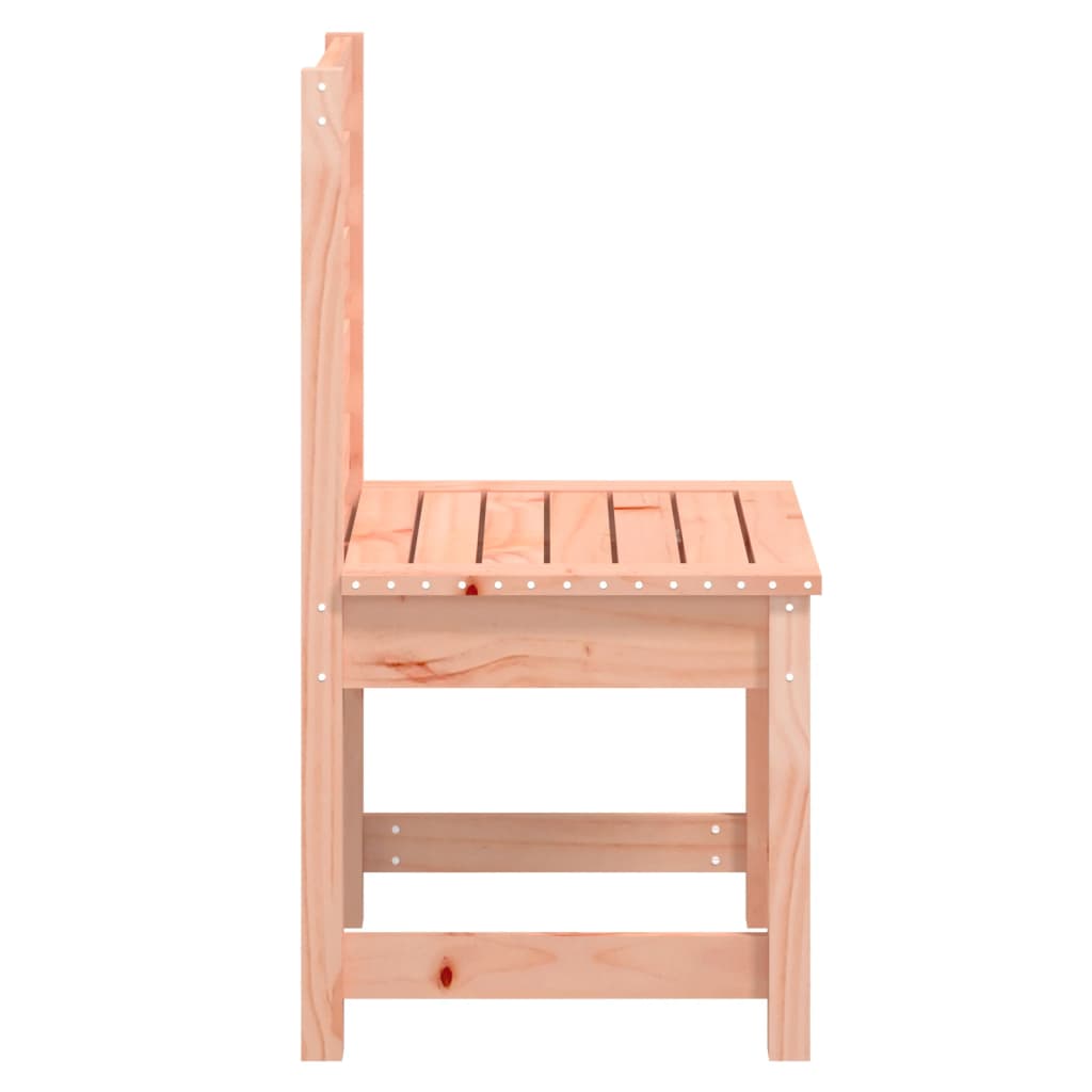 Solid Wood Douglas Garden Chairs, Set of 2 (50x48x91.5 cm)