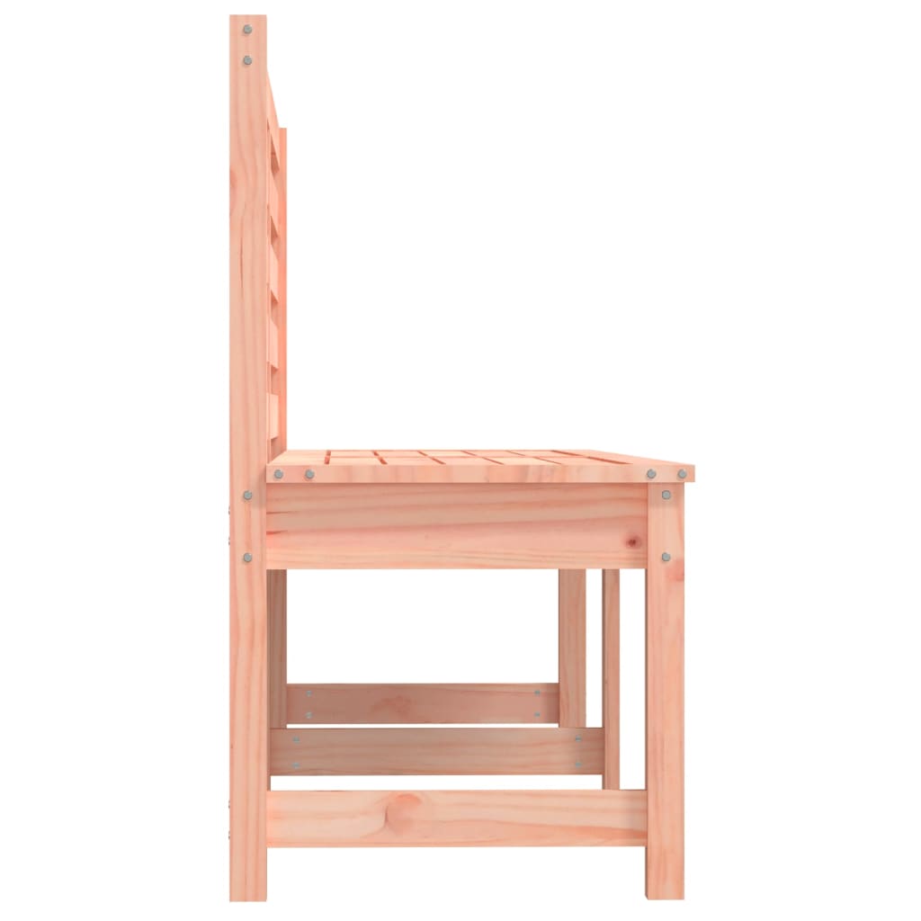 Solid Wood Douglas Garden Bench - 157.5 cm Weather-Resistant Design