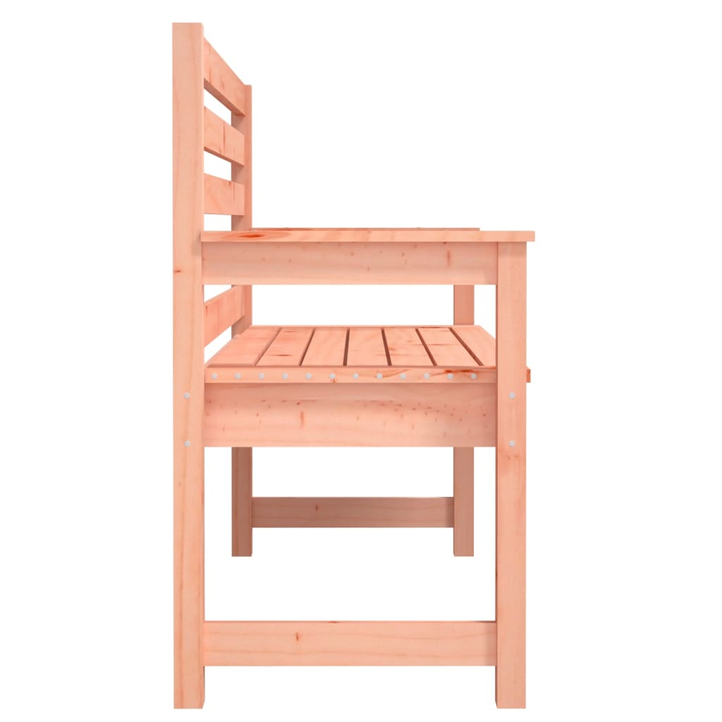 Solid Wood Douglas Garden Bench - 109x48x91.5 cm Sturdy Design