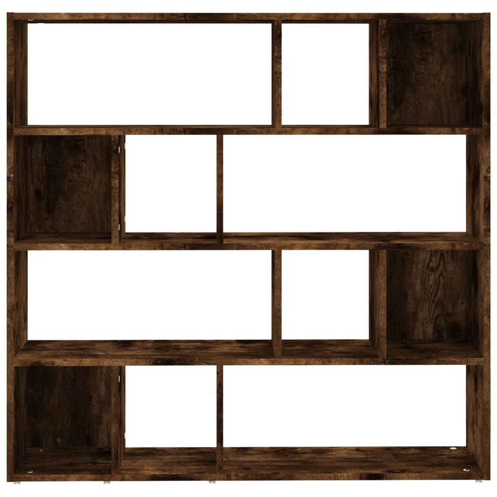 Book Cabinet/Room Divider Smoked Oak 105x24x102 cm