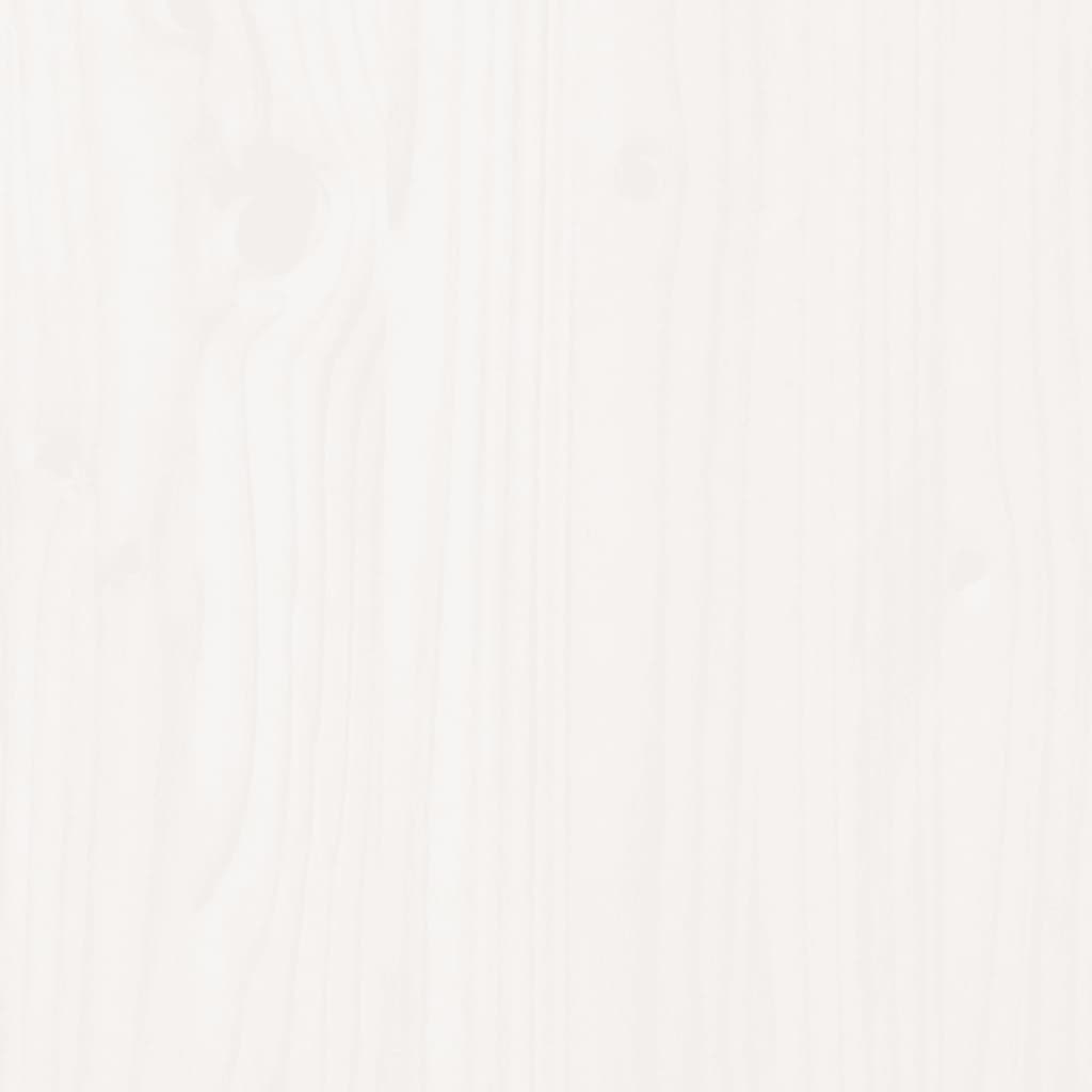 4-Piece White Pine Garden Box Set: Solid Wood Planters