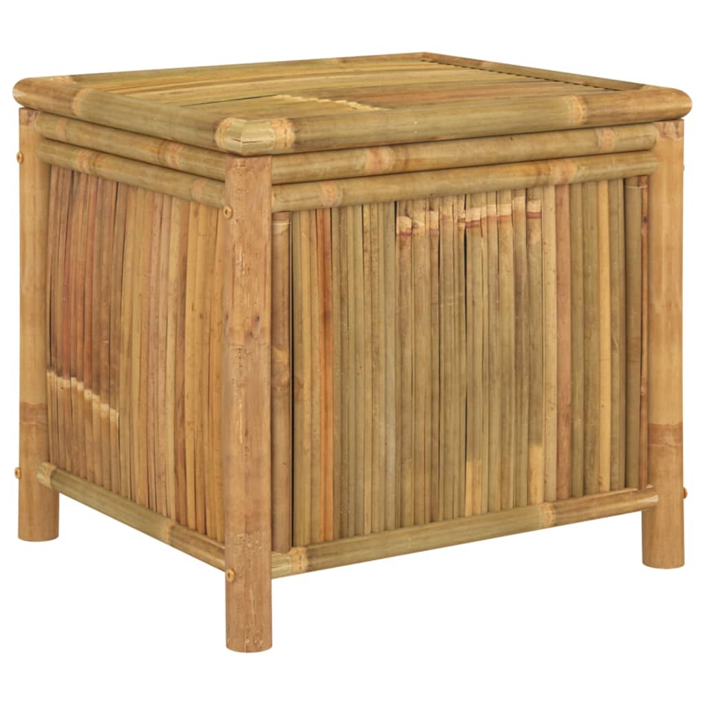 Compact Bamboo Garden Storage Box 60x52x55cm – Stylish & Durable