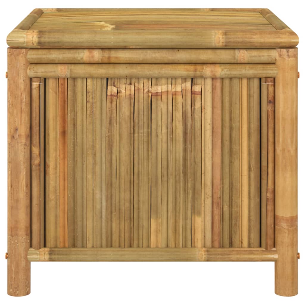 Compact Bamboo Garden Storage Box 60x52x55cm – Stylish & Durable