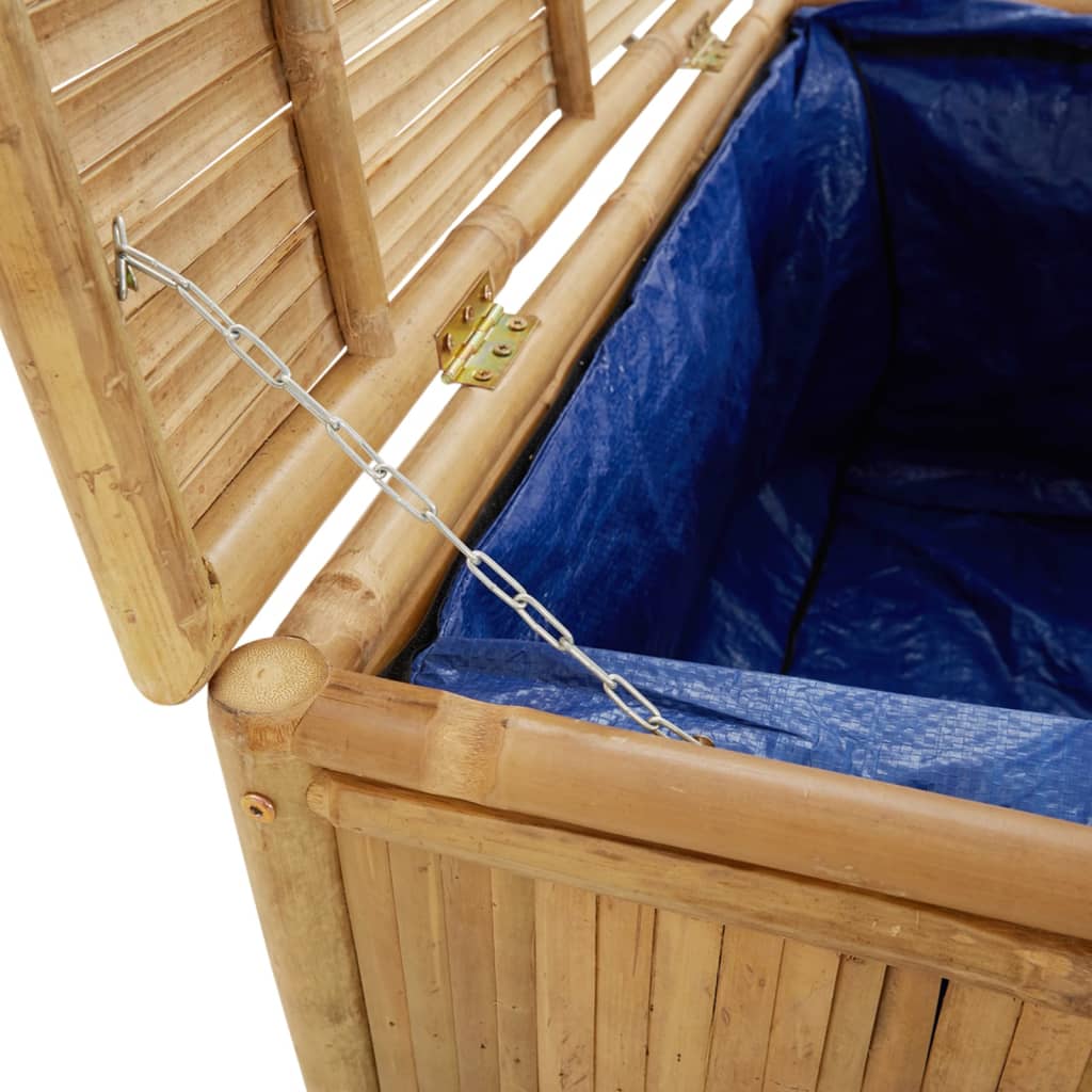 Stylish Bamboo Garden Storage Box 110x52x55cm - Durable & Eco-Friendly