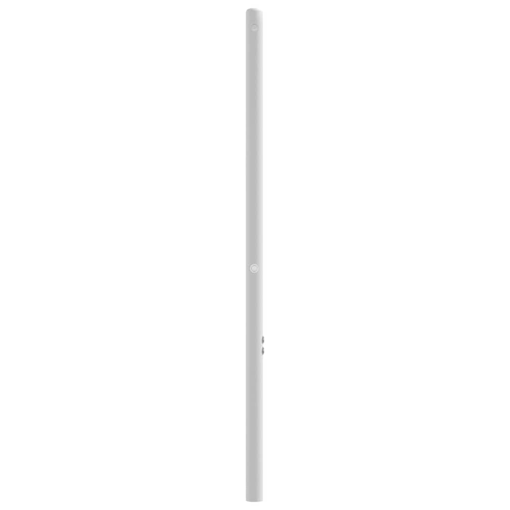 Elegant White Metal Headboard – 100 cm for Stylish Bedrooms