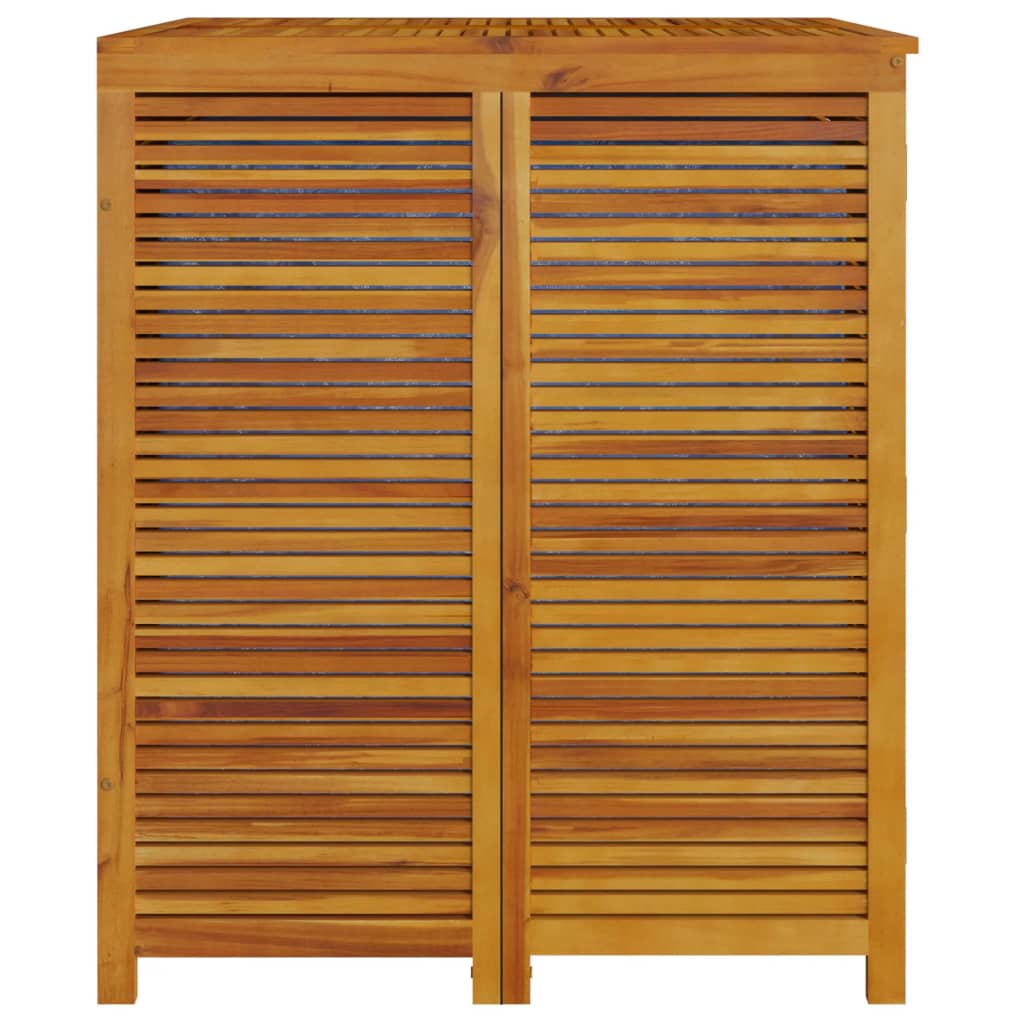 Solid Acacia Garden Storage Box 70x87x104 cm - Durable & Stylish