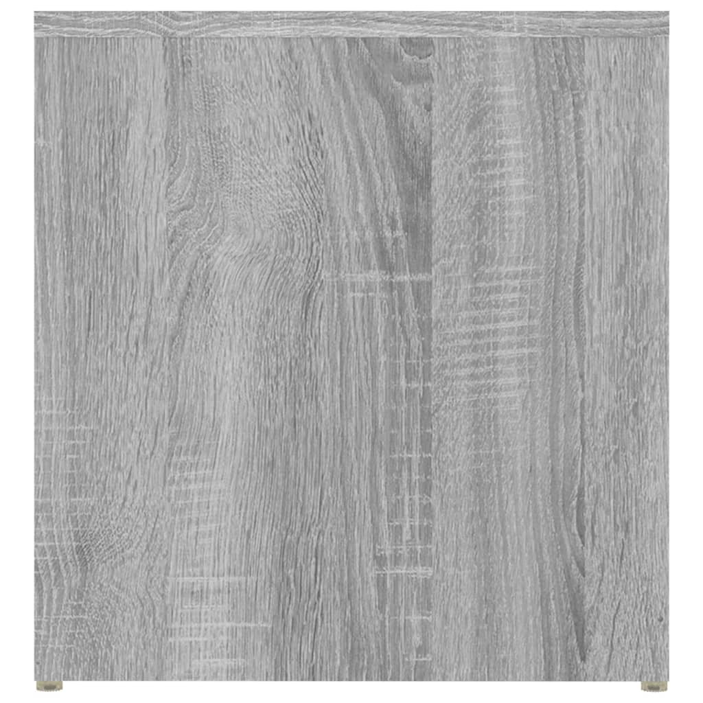 Grey Sonoma Side Table - 59x36x38 cm Engineered Wood