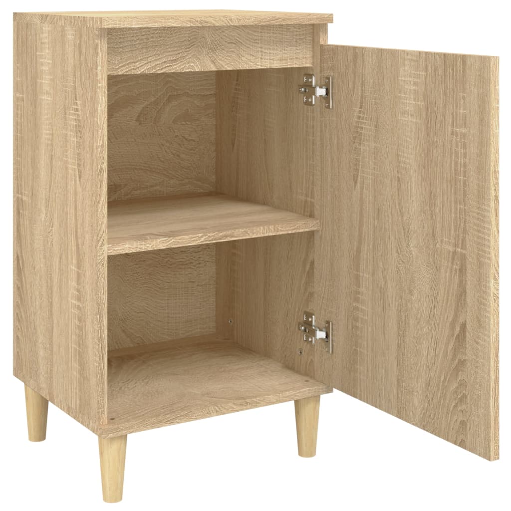 Sonoma Oak Bedside Cabinets 2 Pcs, 40x35x70 cm - Engineered Wood