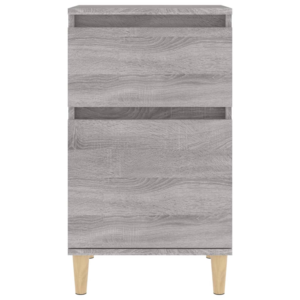 Grey Sonoma Bedside Cabinet - 40x35x70 cm | Stylish & Functional