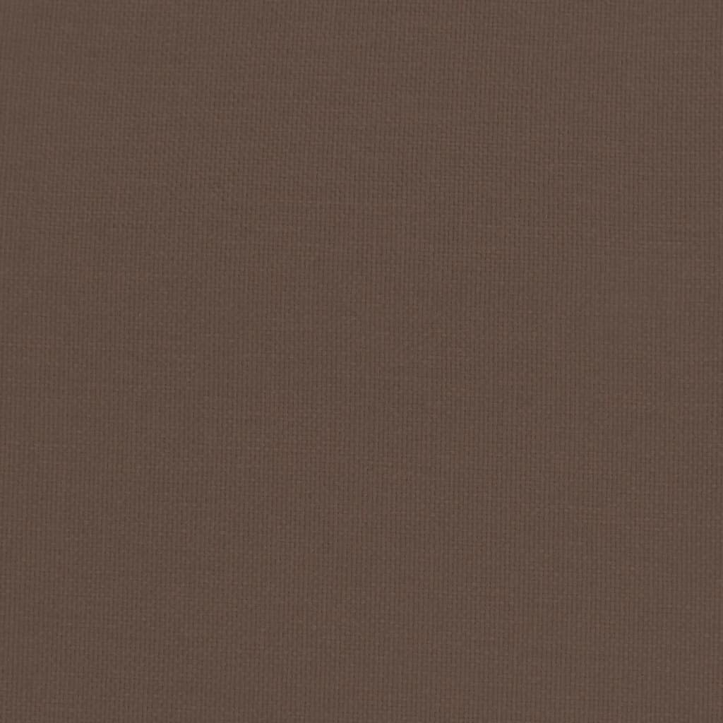 Relaxing Chair Dark Brown Fabric