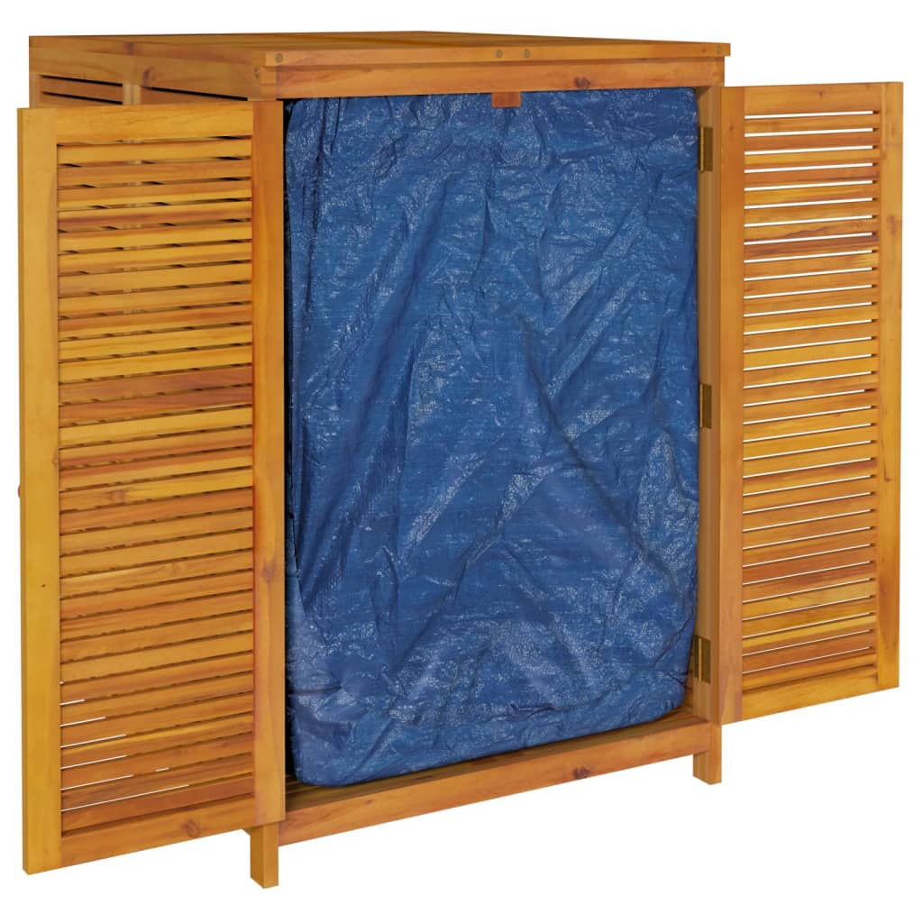 Acacia Wood Garden Storage Box 140x87x104 cm - Durable & Stylish