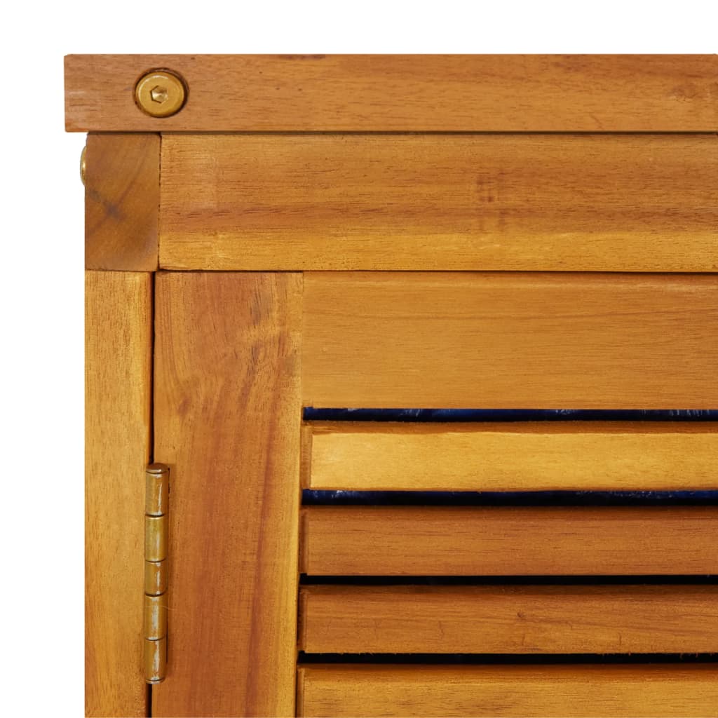 Acacia Wood Garden Storage Box 140x87x104 cm - Durable & Stylish