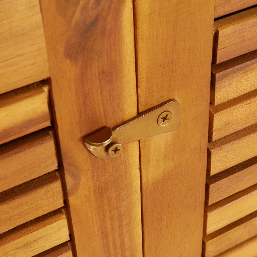 Acacia Wood Garden Storage Box 140x87x104 cm - Durable & Stylish