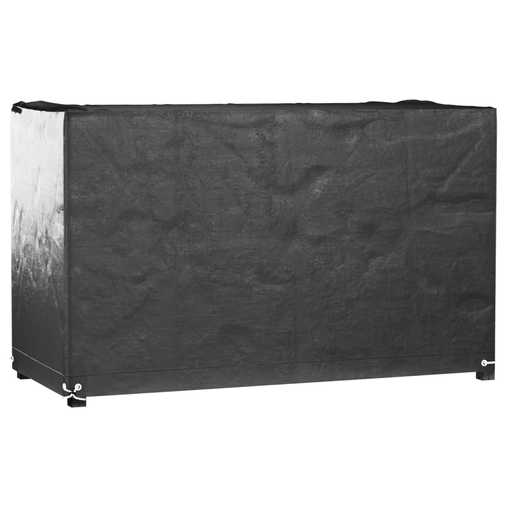 Waterproof 2-Piece Garden Furniture Covers - Gray, 160x120x75 cm