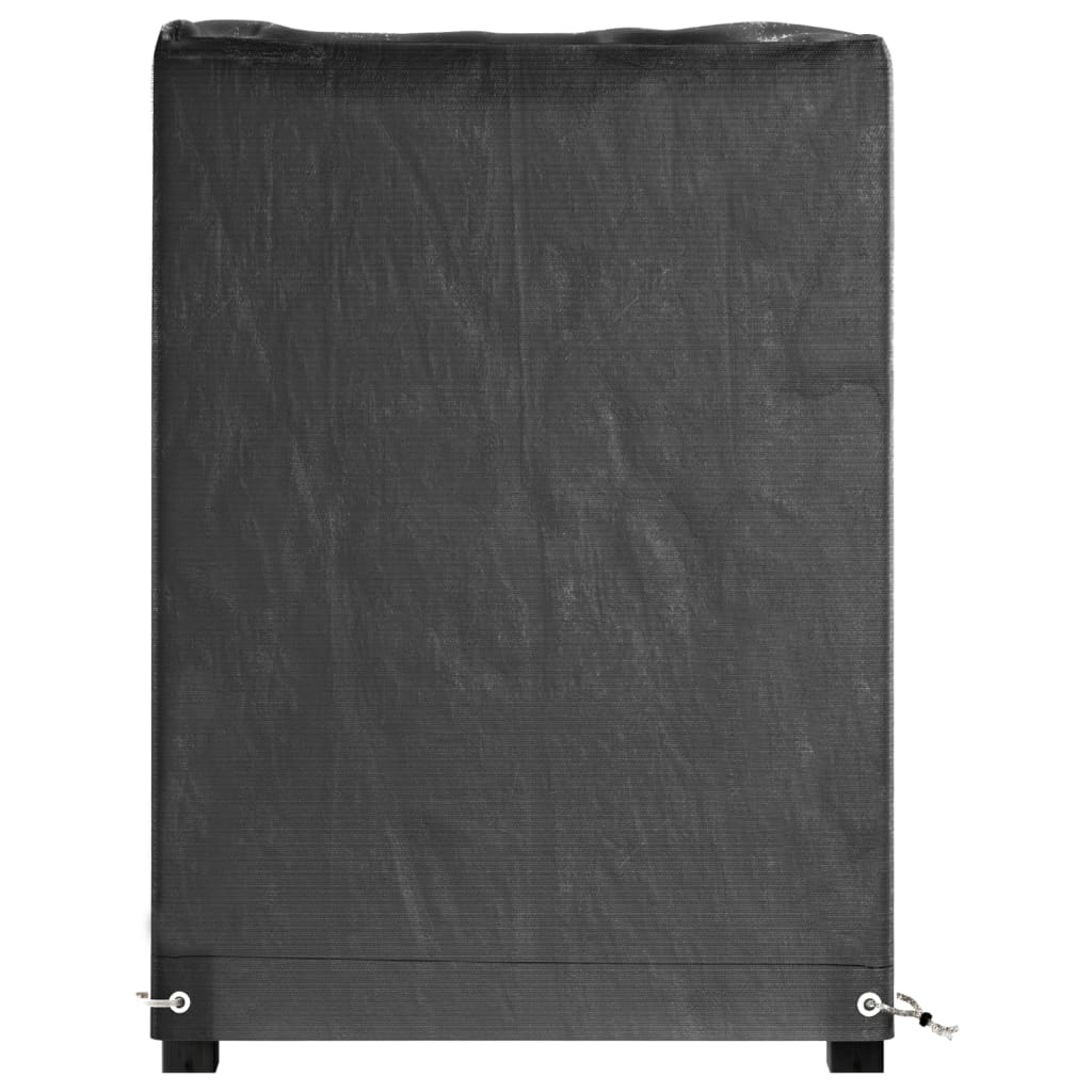 Waterproof 2-Piece Garden Furniture Covers - Gray, 160x120x75 cm