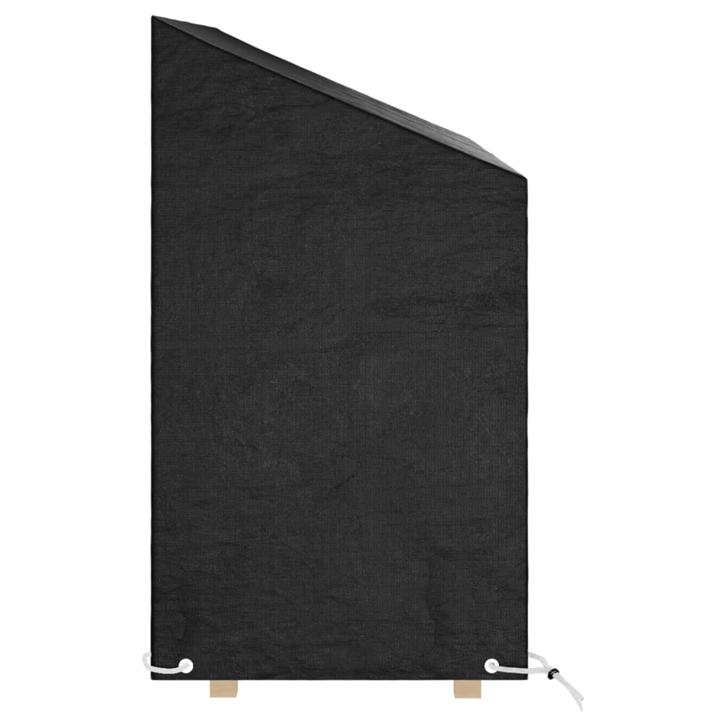 Two Garden Bench Covers - Polyethylene, 8 Eyelets, 160x70x70/88 cm