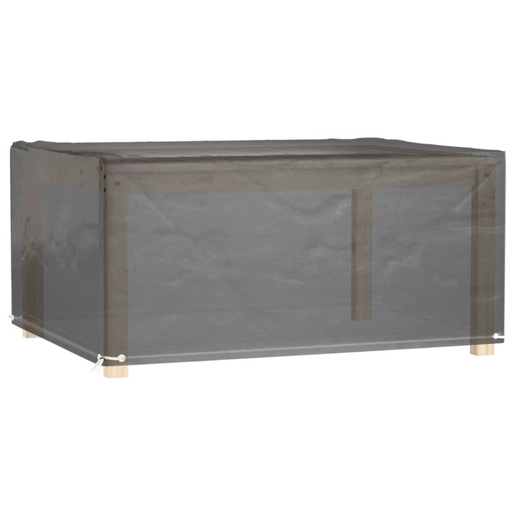 Durable Waterproof Garden Furniture Cover 160x120x75 cm, 8 Eyelets