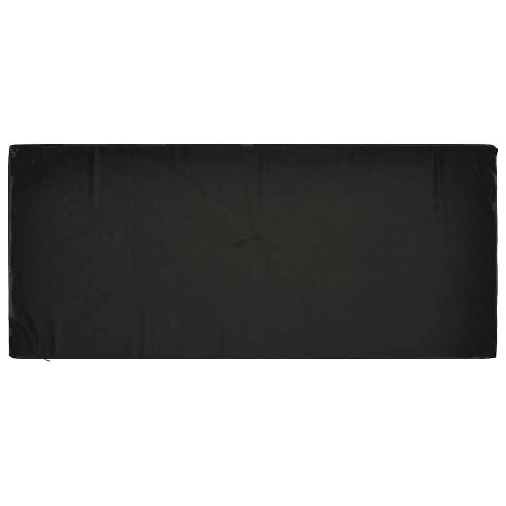 Durable Black Garden Furniture Cover, 8 Eyelets, 170x94x70 cm