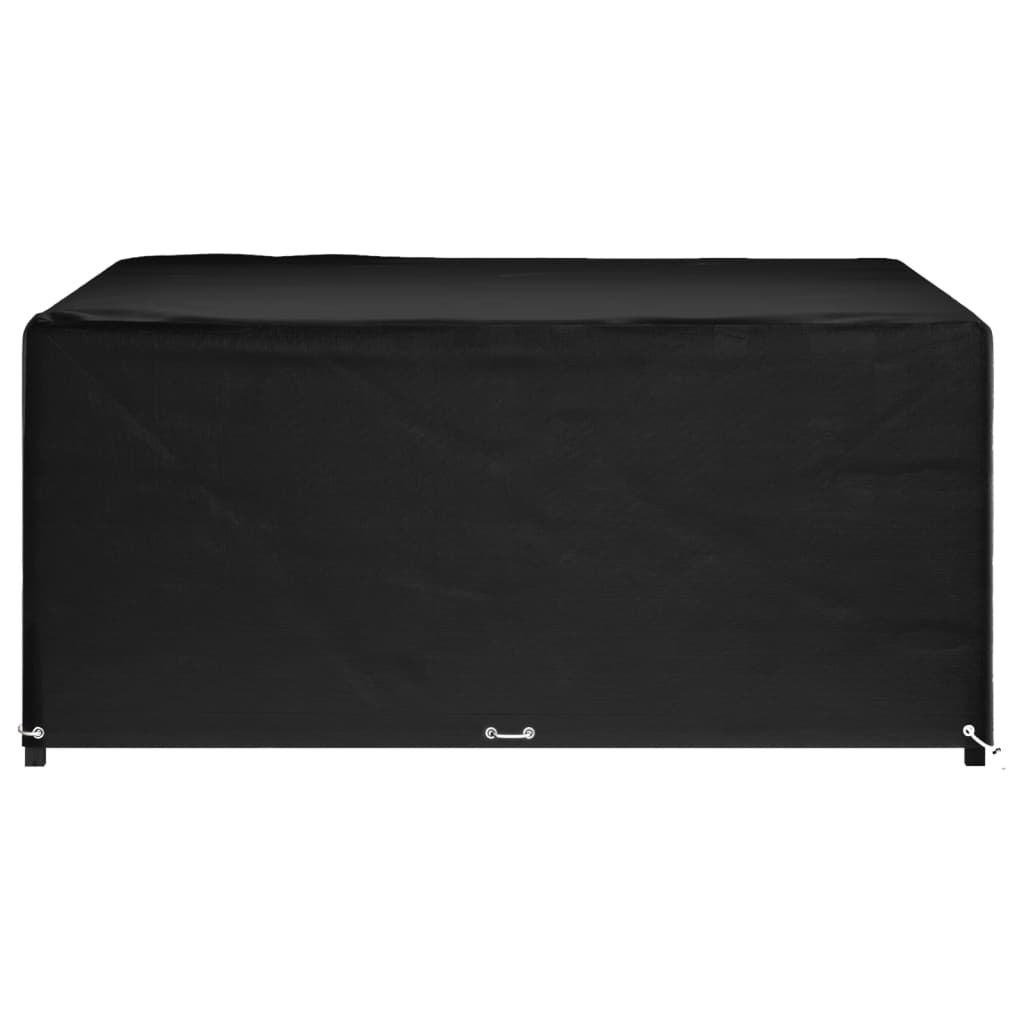 Waterproof Green Garden Furniture Cover, 16 Eyelets, 250x250x90 cm