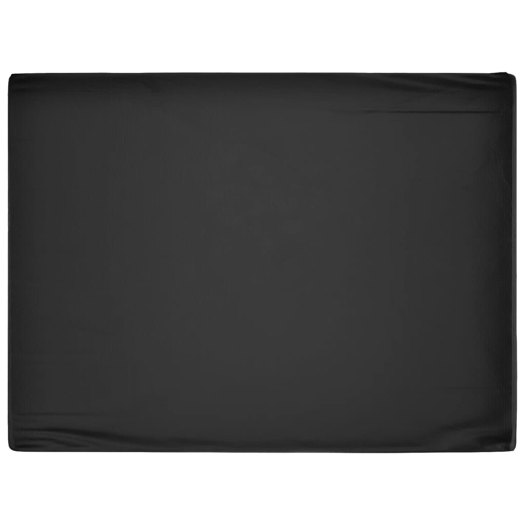 Durable Black Garden Furniture Cover, 16 Eyelets, 300x250x90 cm