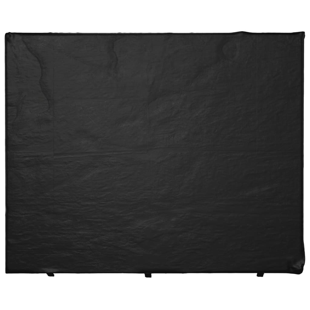 Durable Green Polyethylene Swing Bench Cover 220x177x220 cm, 12 Eyelets