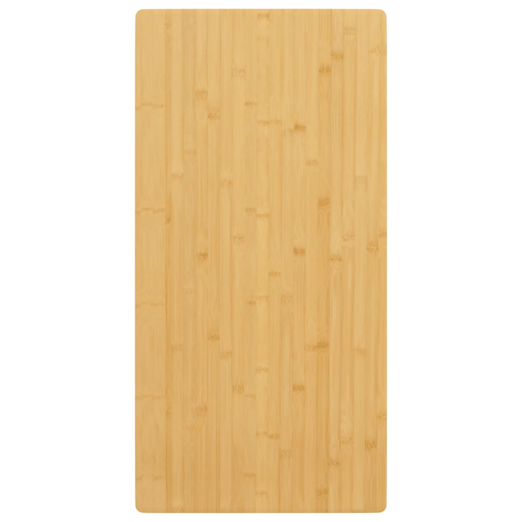 Eco-Friendly Bamboo Table Top - 40x80x2.5 cm Durable Surface