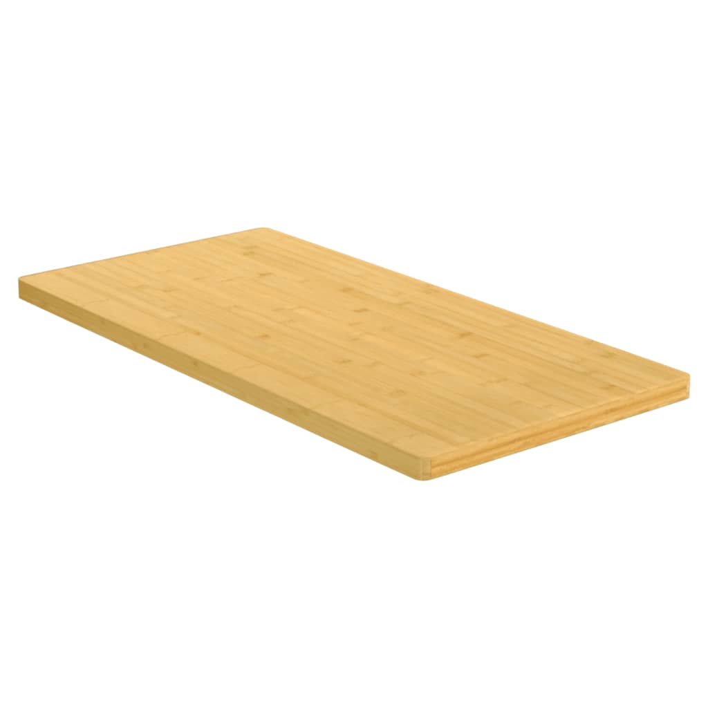 Eco-Friendly Bamboo Table Top - 40x80x2.5 cm Durable Surface