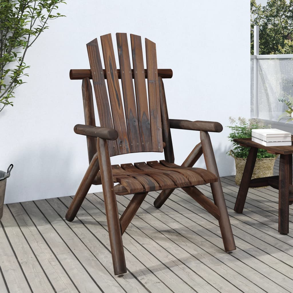 Solid Wood Spruce Garden Chair 68x86x103 cm - Durable & Stylish