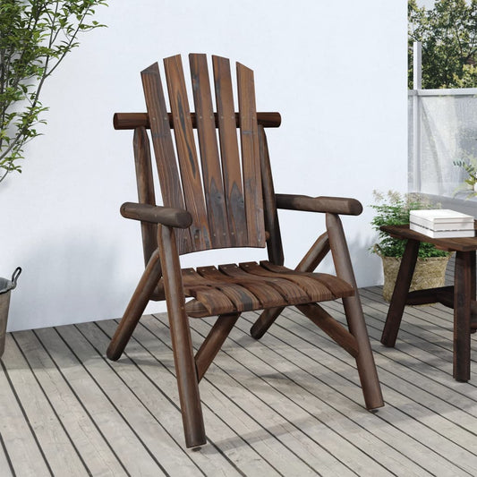 Solid Wood Spruce Garden Chair 68x86x103 cm - Durable & Stylish