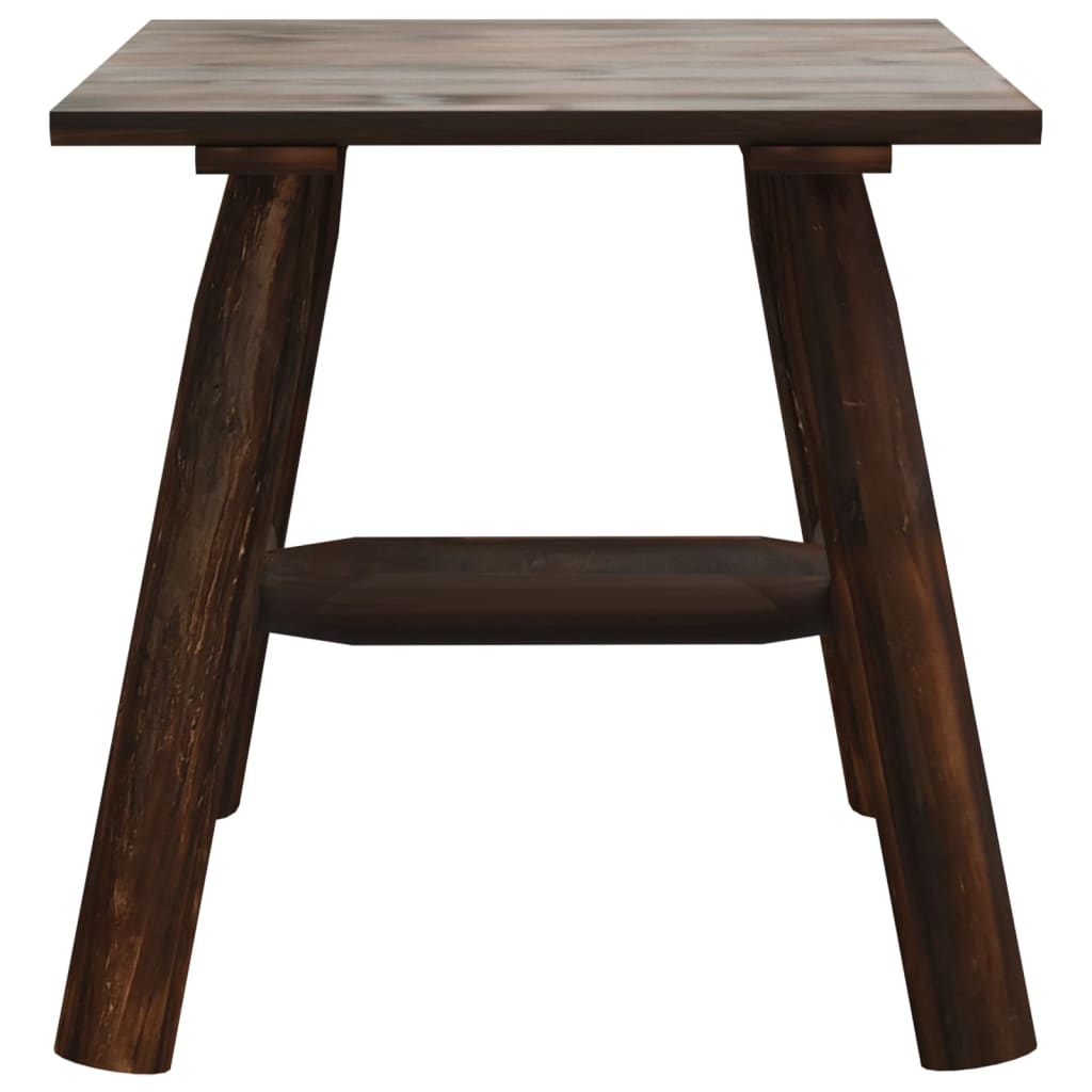 Solid Wood Spruce Side Table, 49x49x50 cm - Stylish & Durable