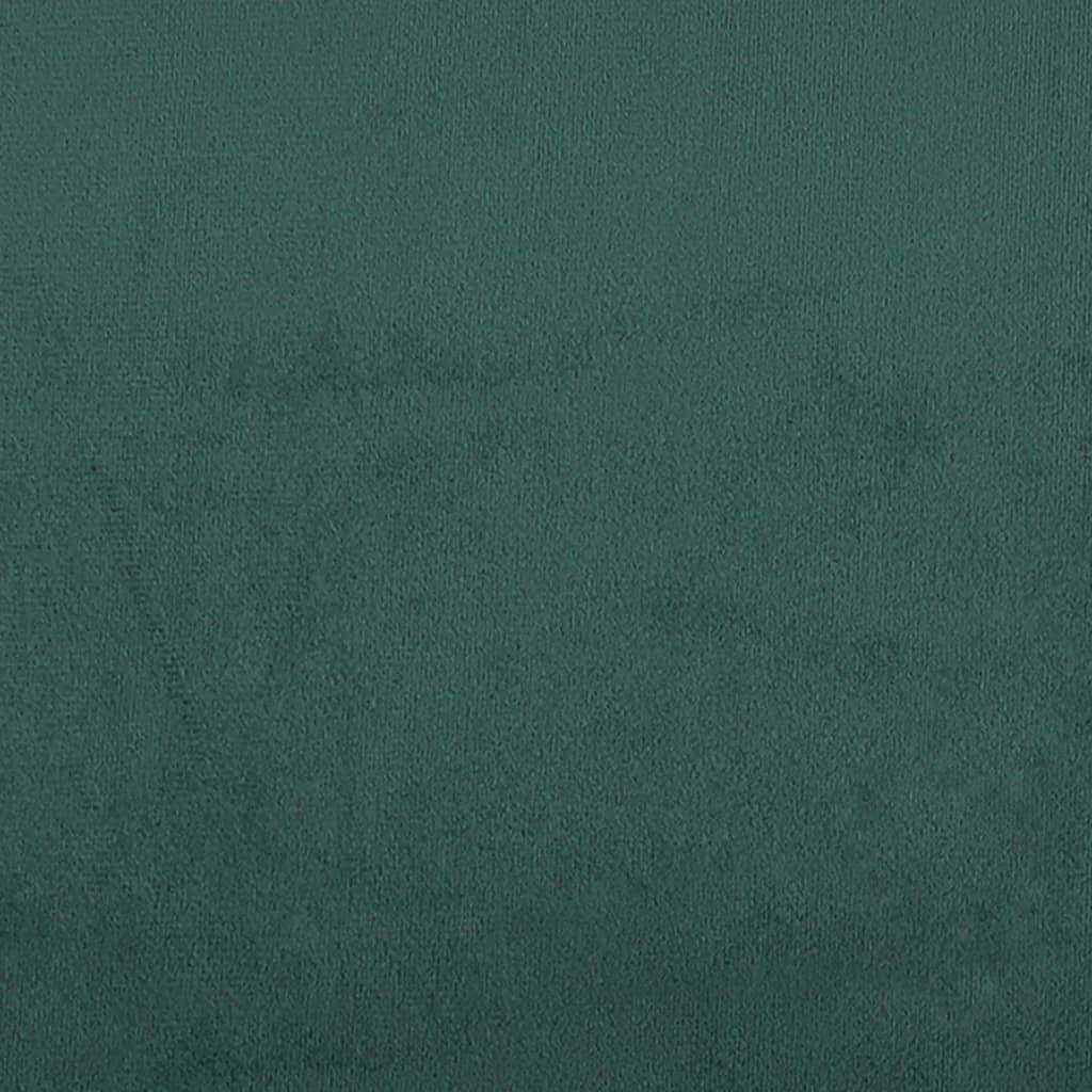 Elegant Dark Green Velvet Slipper Chair - Luxurious Accent Seating