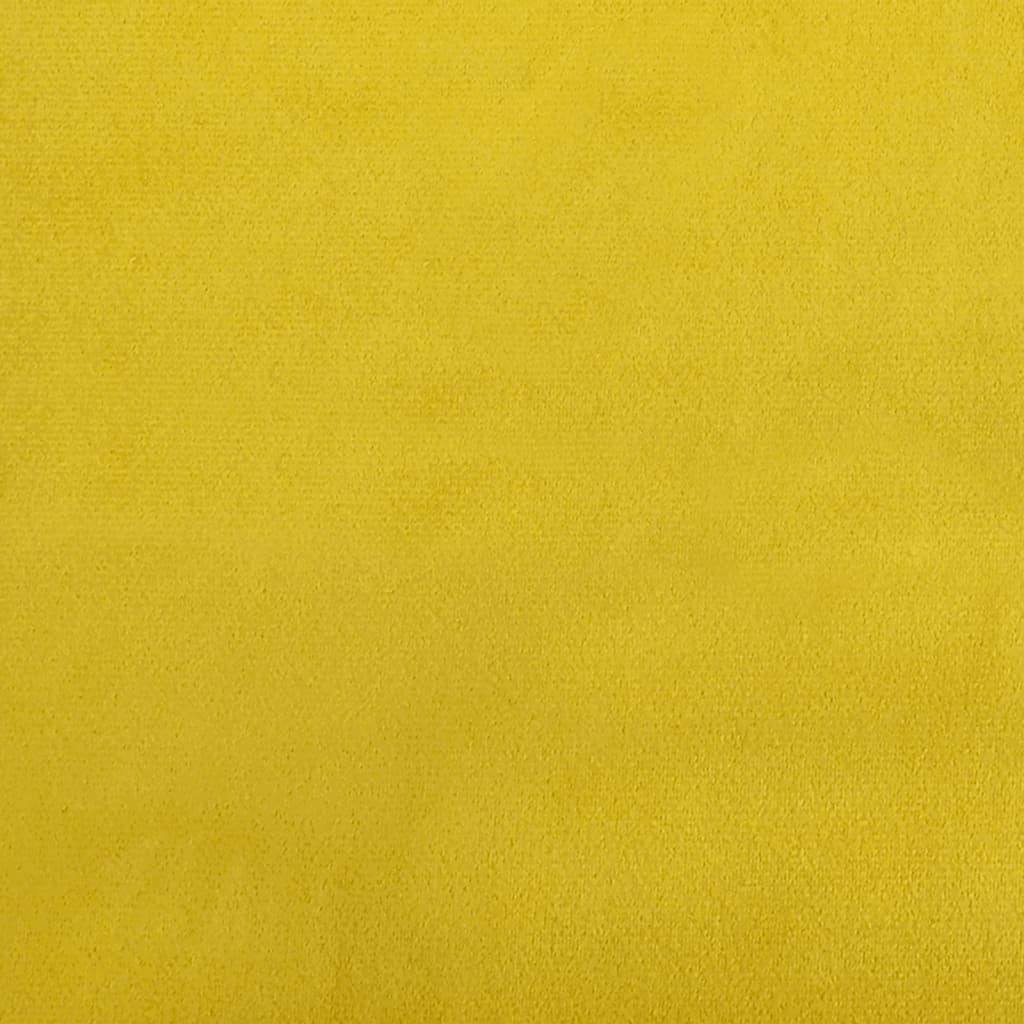 Yellow Velvet Slipper Chair – Luxurious Accent Seating