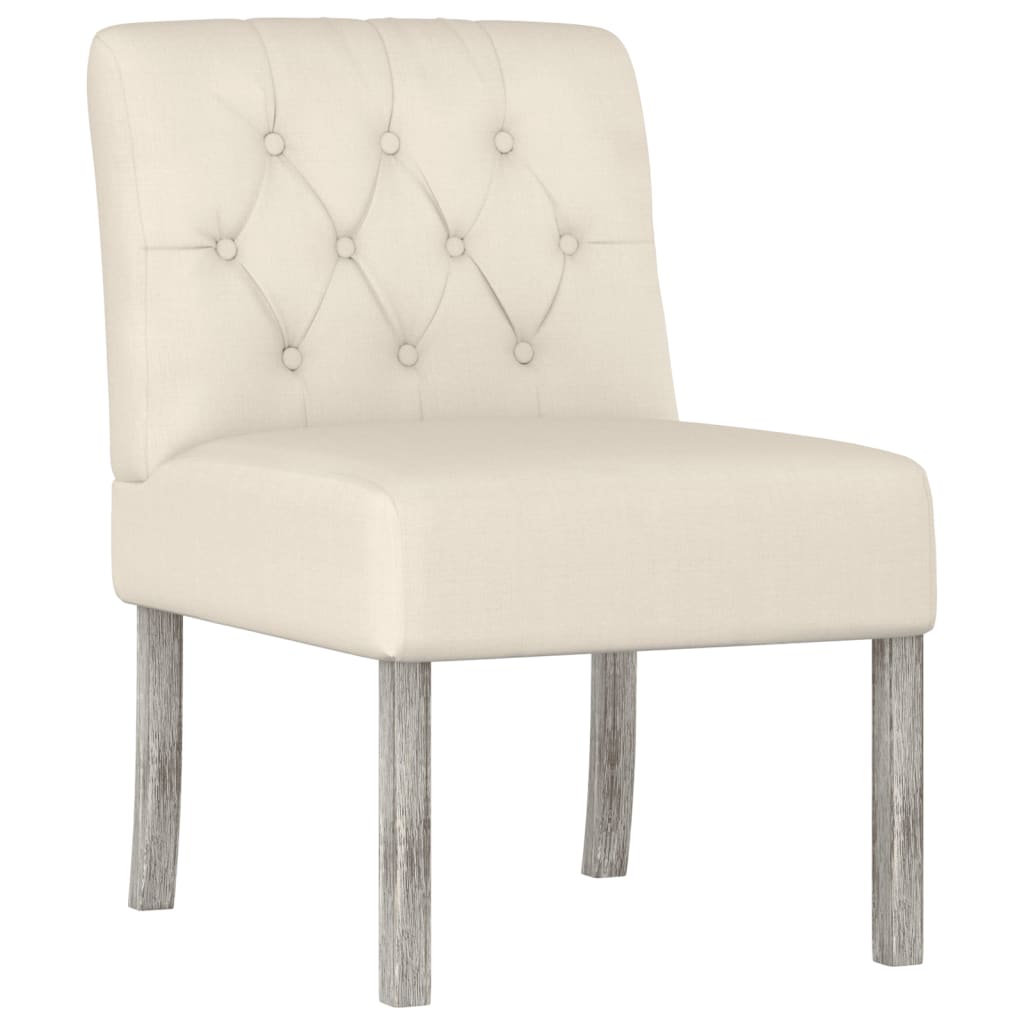 Slipper Chair LinenButton Design