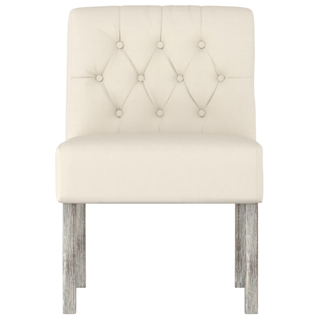 Slipper Chair LinenButton Design