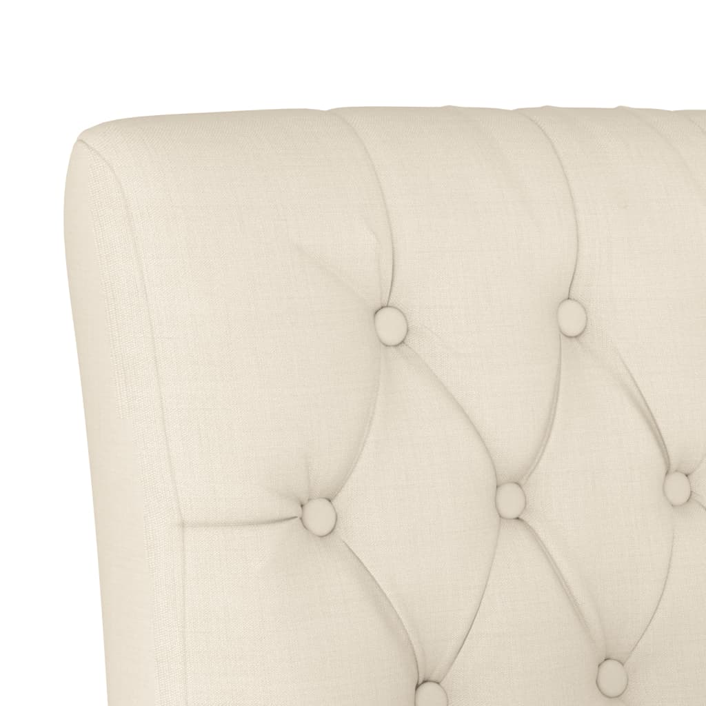 Slipper Chair LinenButton Design