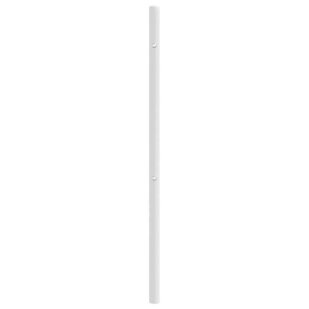 White Metal Headboard - Elegant & Sturdy 100 cm Design