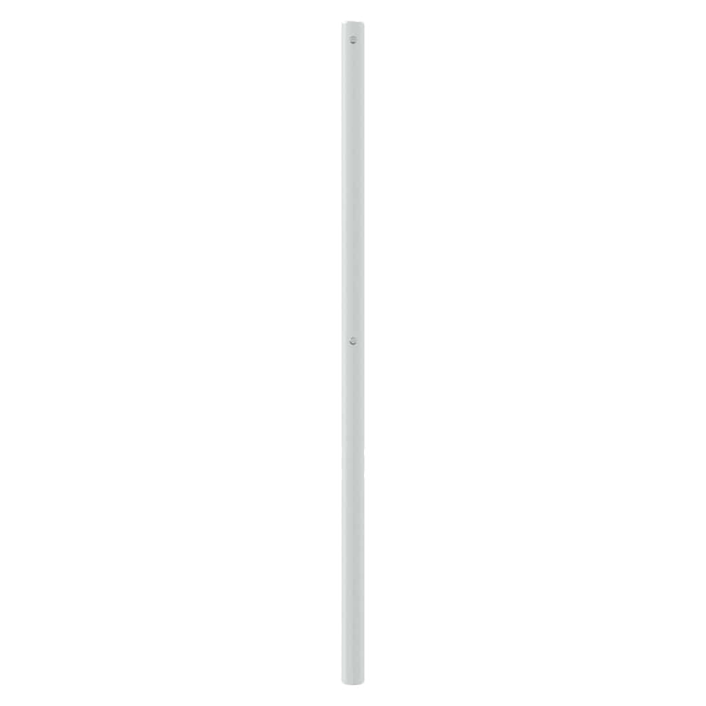 Elegant White Metal Headboard - 180 cm, Durable & Stylish Design