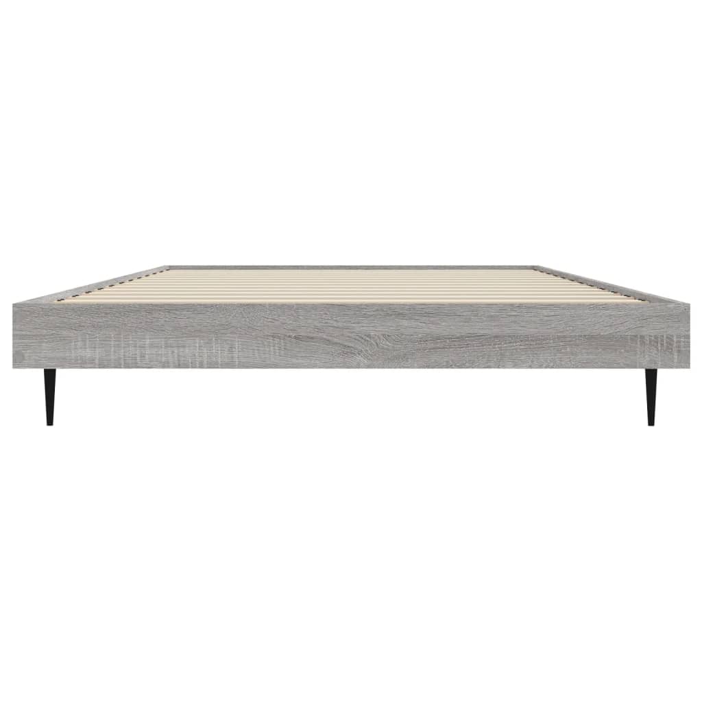 Grey Sonoma Engineered Wood Bed Frame 90x200 cm (No Mattress)