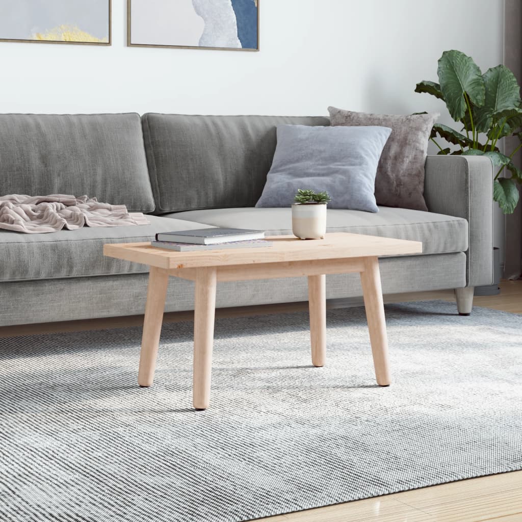 Solid Pine Wood Table Top 80x40x2.5 cm - Rectangular Design