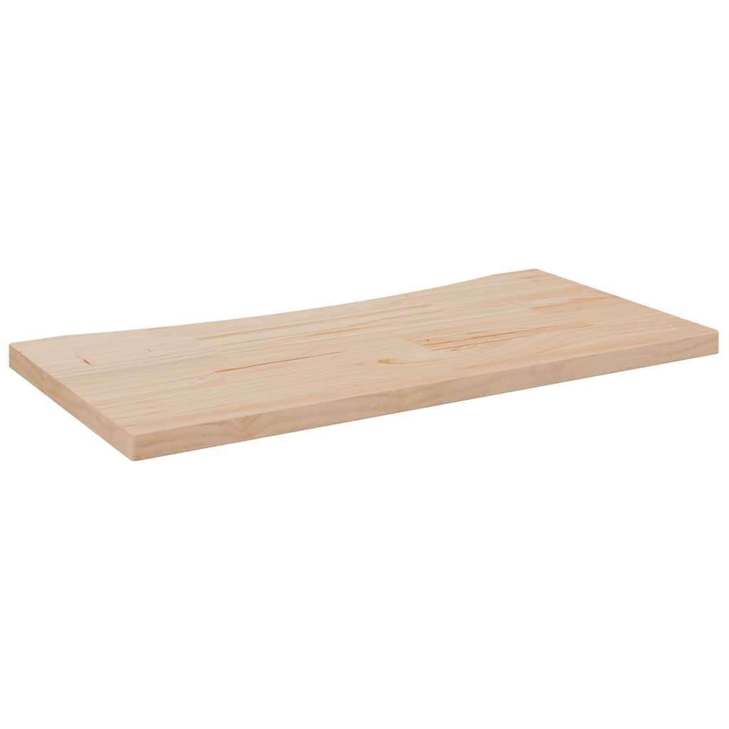 Desk Top 80x40x2.5 cm Solid Wood Pine