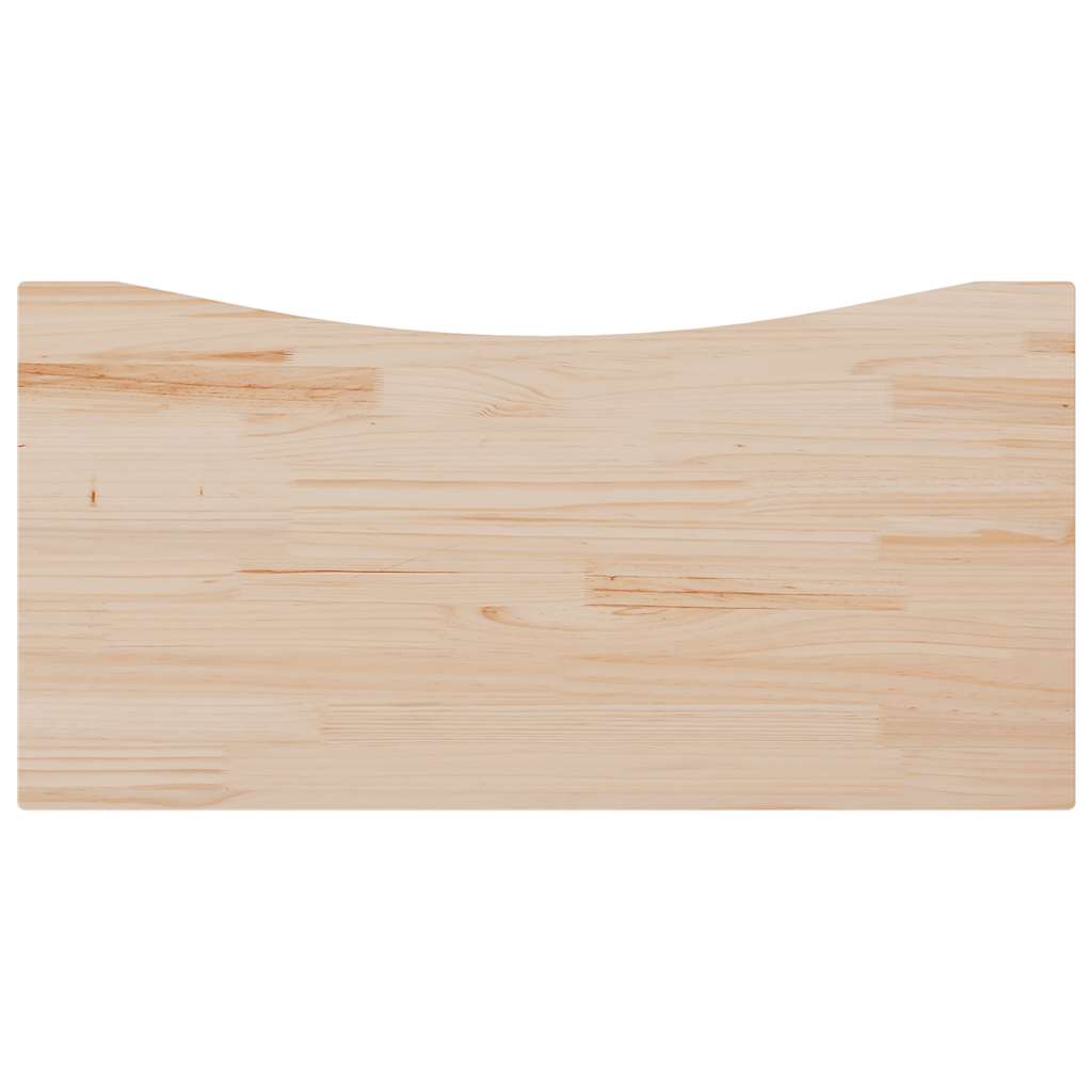 Desk Top 100x50x2.5 cm Solid Wood Pine
