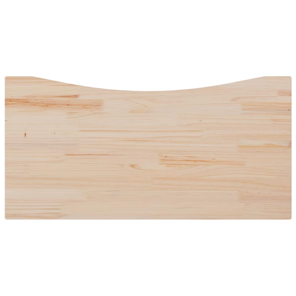 Desk Top 110x55x2.5 cm Solid Wood Pine