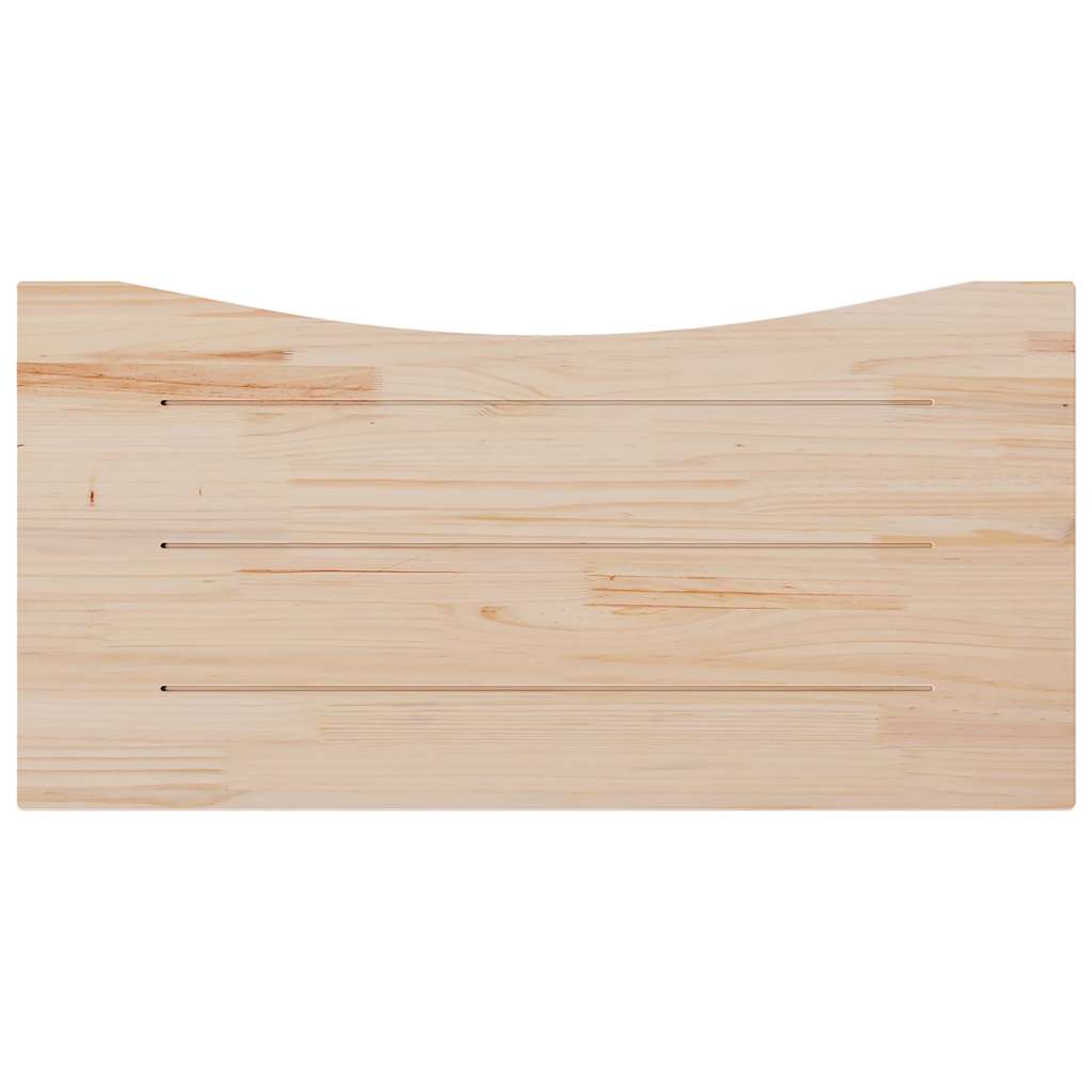 Desk Top 100x60x2.5 cm Solid Wood Pine